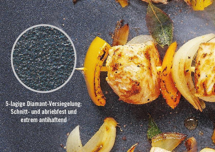 Woll Woll Diamond Lite Cast Wok, Diameter, Tall with Removable Handle.