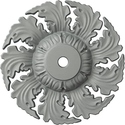 Ekena Millwork Ekena Millwork CM14NE Needham Ceiling Medallion, 14 5/8"OD x 2 1/4"P (Fits Canopies up to 4 1/4"), Factory Primed