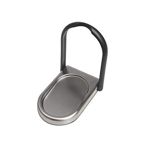 Umbra Umbra Laydle Spoon and Utensil Rest, Black/Nickel -