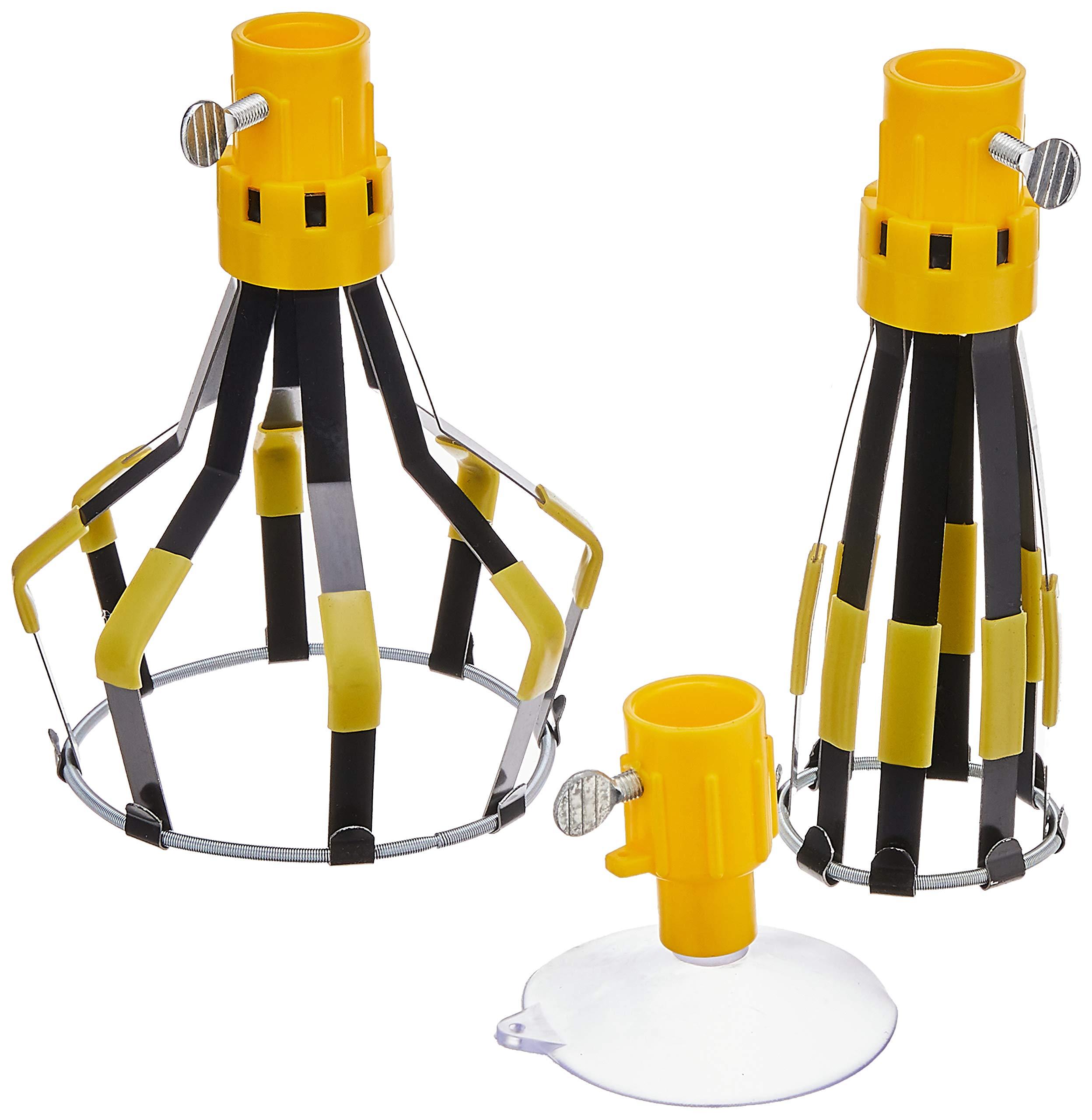 Bayco Light Bulb Changer Heads for Standard, Floodlight & Recessed Bulbs