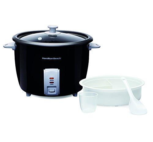 Hamilton Beach Hamilton Beach 37550 30-Cup Rice Cooker, Aluminum
