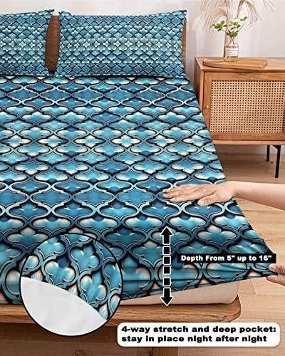 Glamour Bedding Glamour Bedding Fluffy Down Alternative 600 TC 5 Piece Lilac Pinch Pleated Bedding Comforter Set (Comforter + 4 Pillow Cases) 500 GSM Egyptian Cotton Queen