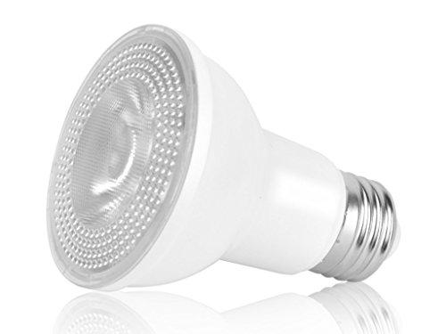 Rysa Light 4-Pack Warm White Par20 LED Bulb 7W (50W Equivalent) Dimmable 3000K Glow 40 Degree Beam Angle Flood Light Bulb Medium Base E26 UL-Listed