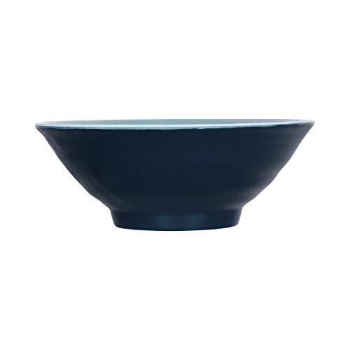 Elite Global Solutions Elite Global Solutions D1008RR-ABY/LAP Bowl, 8 3/8\" Dia. x 3 1/8\" h., Melamine, Abyss Gloss Inside/Lapis Matte Outside (Pack of 6)