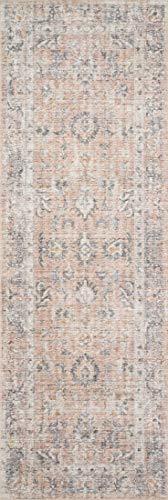 Loloi II Loloi II Skye Collection SKY-01 Blush/Grey 2'-6" x 12'-0" Runner Rug