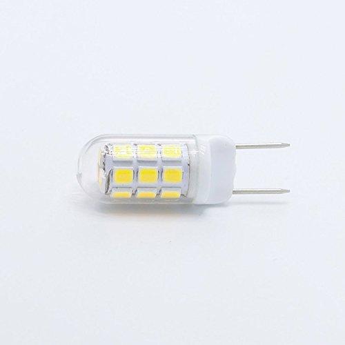XRZT XRZT LED G8 Light Bulb GY8.6 Base Bulb Dimmable 3W Led 120V 20W 35W Halogen Replacement Bulb for Under Counter Kitchen Lighting, Under-Cabinet Light, Puck Light 5-Pack (Daylight White)