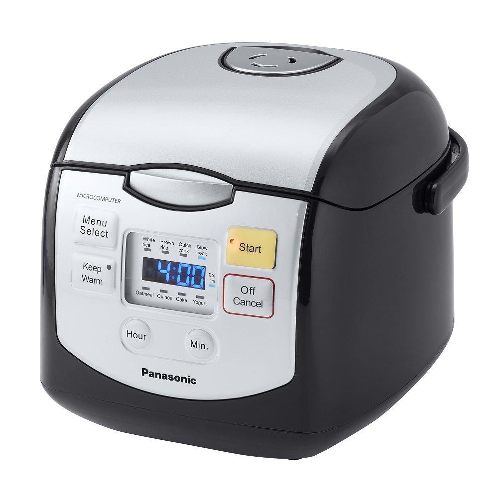Panasonic Panasonic SR-ZC075K 4-Cups (Uncooked) Rice Cooker & Multi-Cooker, Black