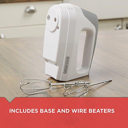 BLACK+DECKER BLACK+DECKER Lightweight Hand Mixer, White, MX1500W