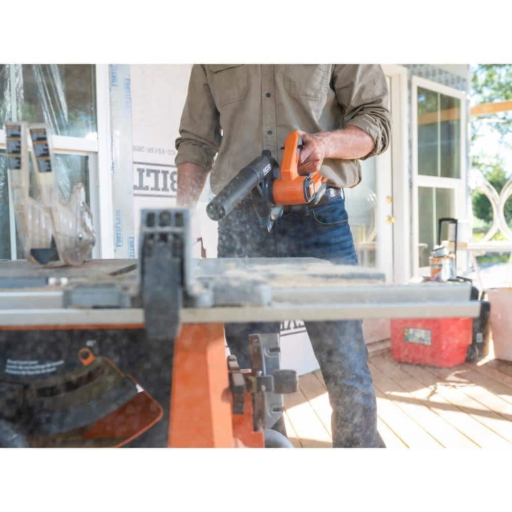 Pacroban 18V Lithium-Ion Cordless Compact Jobsite Blower with Inflator/Deflator Nozzle