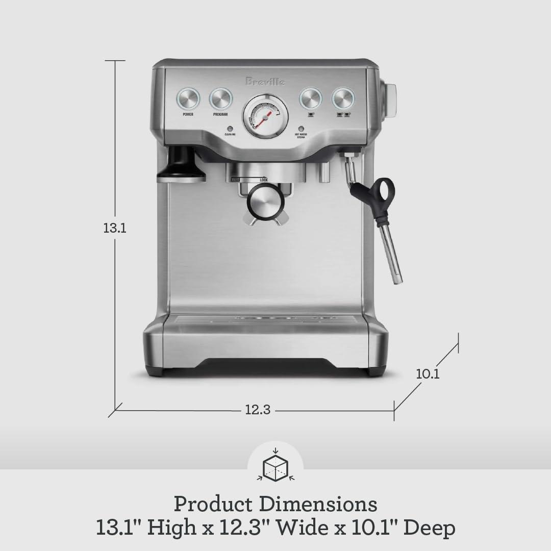 Breville Breville Infuser Espresso Machine BES840XL, Brushed Stainless Steel