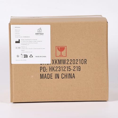 EXYGLO EXYGLO Rustic 7x5 Photo Frames Set of 12, Multiple Picture Frames 5x7 with PS Surface, 5x7 Photo Frame for Wall & Tabletop Display