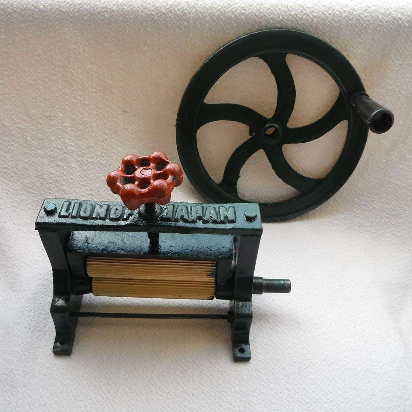 mamameya2511 mamameya2511 Vintage Dry Squid Orange Sugar Cane Mill Juicer Cast Iron Hand Press Brass DHL, Multi