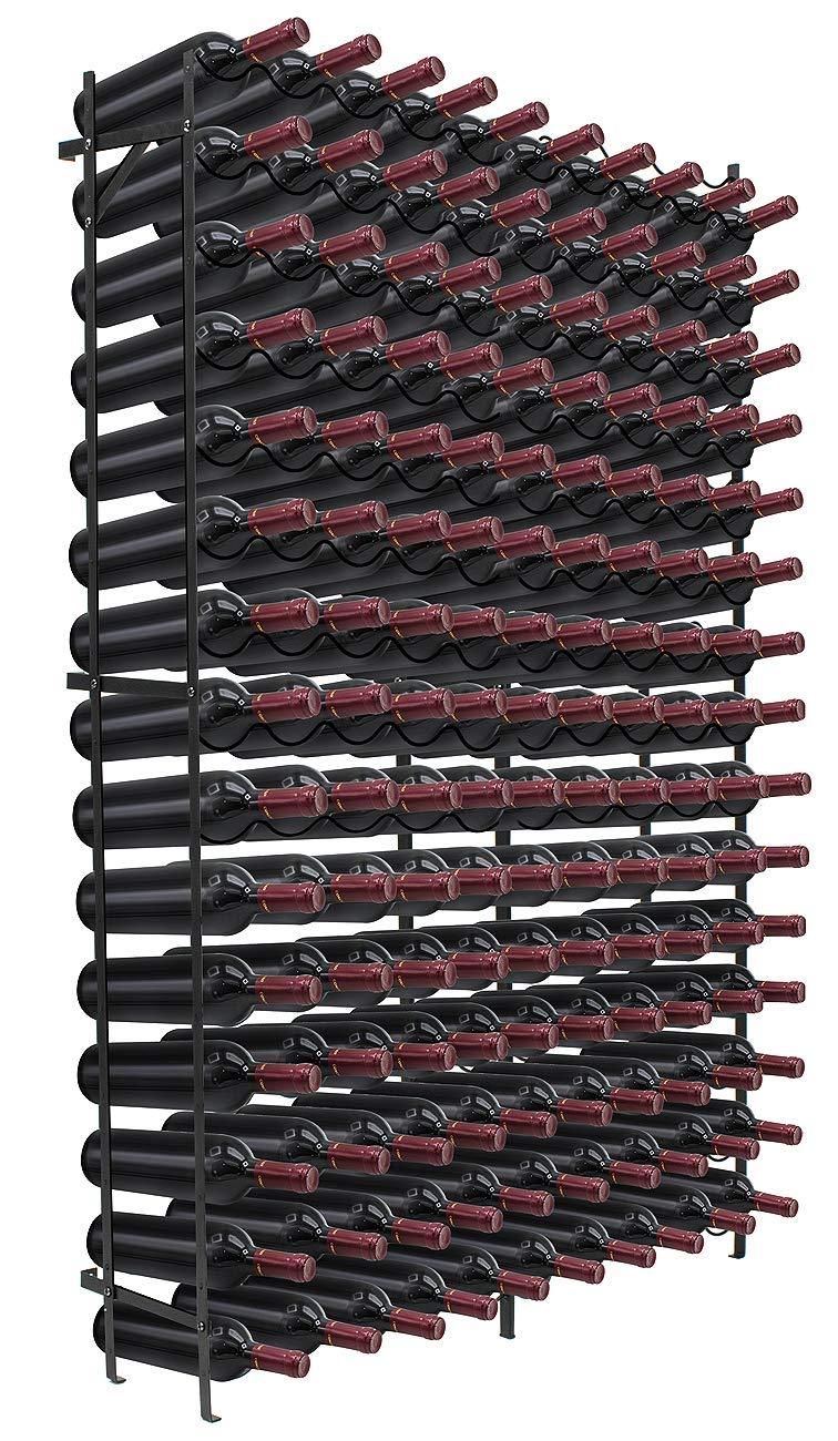 Sorbus Sorbus Wine Rack Freestanding Floor - Wine Bottle Holder Holds 150 Bottles of Wine - 150 Bottle Capacity Wine Storage for Any Bar, Wine Cellar, Kitchen, Dining Room