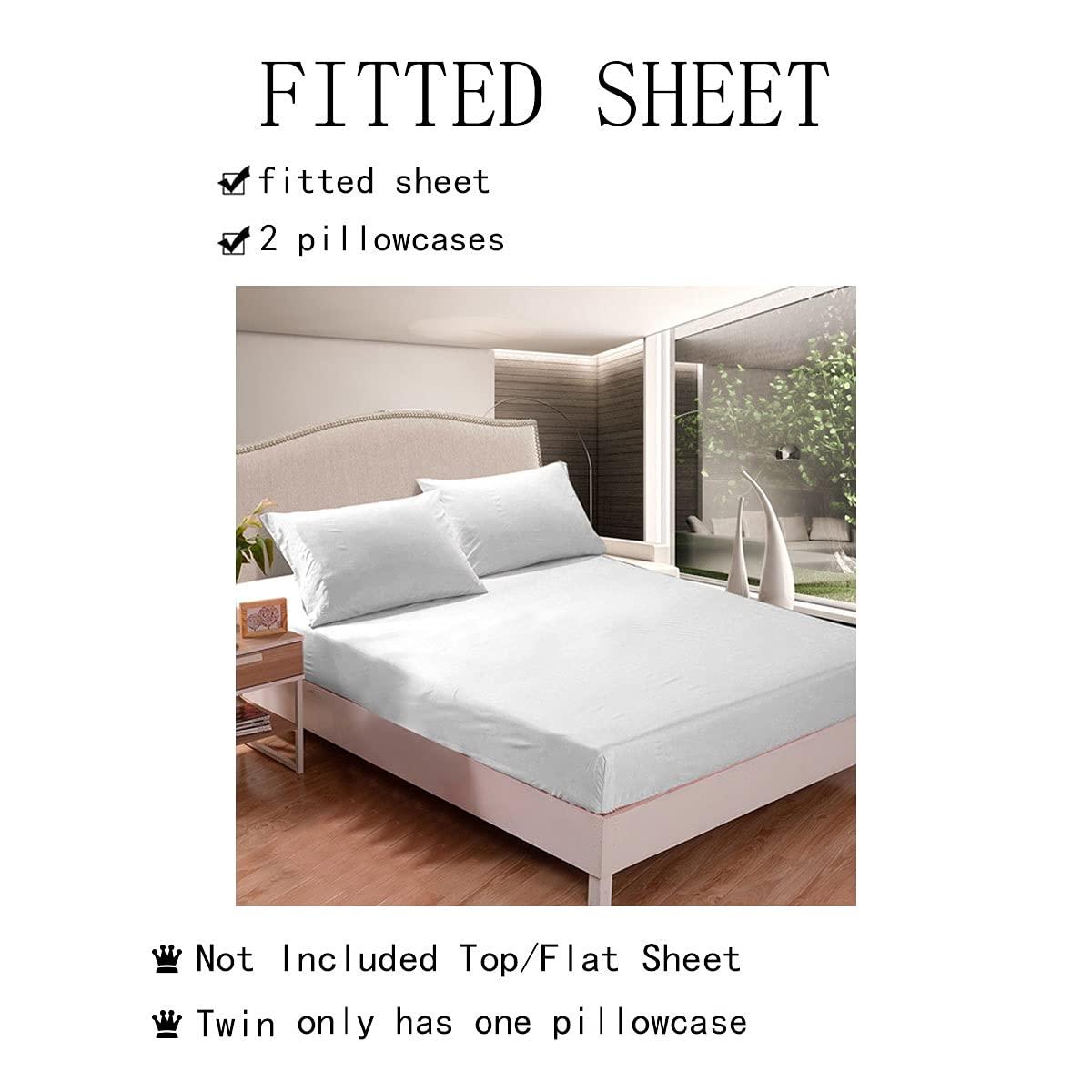 Erosebridal Erosebridal Football Fitted Sheet Twin Size for Football Fan,American Football Bed Sheets for Kids Boys Girls,Football Players Bed Set,Rugby Bedding Set with 1 Pillowcase(Atlanta),Black Red