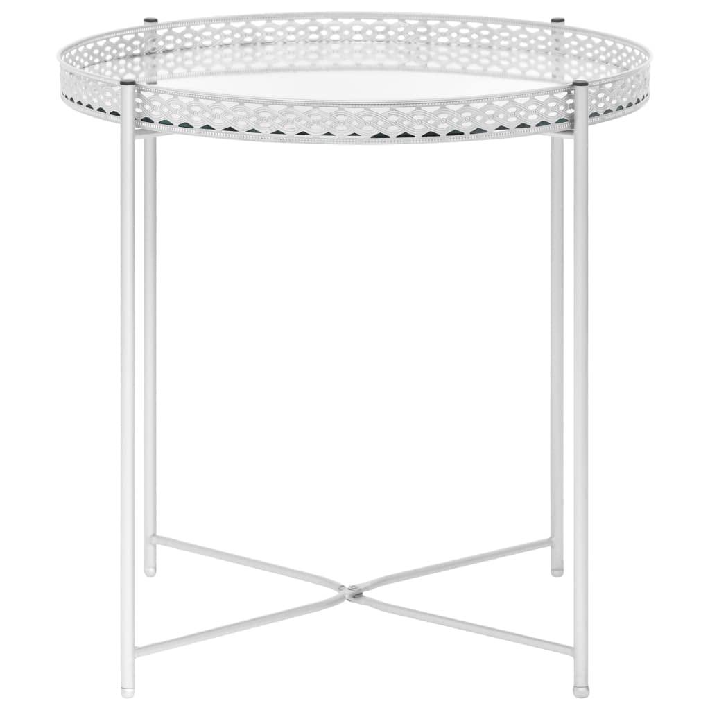 FUDUGEHMIOFWFJJ FUDUGEHMIOFWFJJ Transformer Table,extendable Dining Room Table,Expandable Table,Side Table Silver 15.7\"x15.7\"x16.1\" Glasstransforming Table,Transform Table,Transforming Furniture,