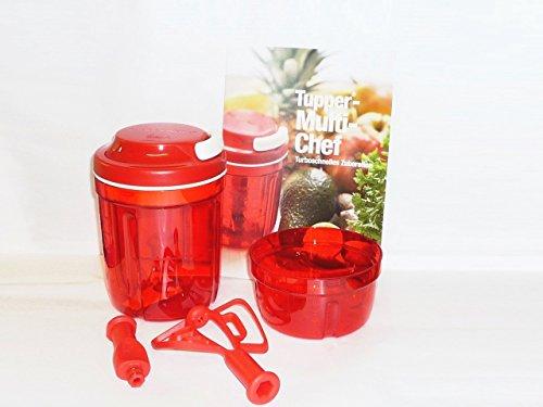 Tupperware Tupperware Turbo Chef Herb Smart Chopper 300ml / 1.2 cup (red)
