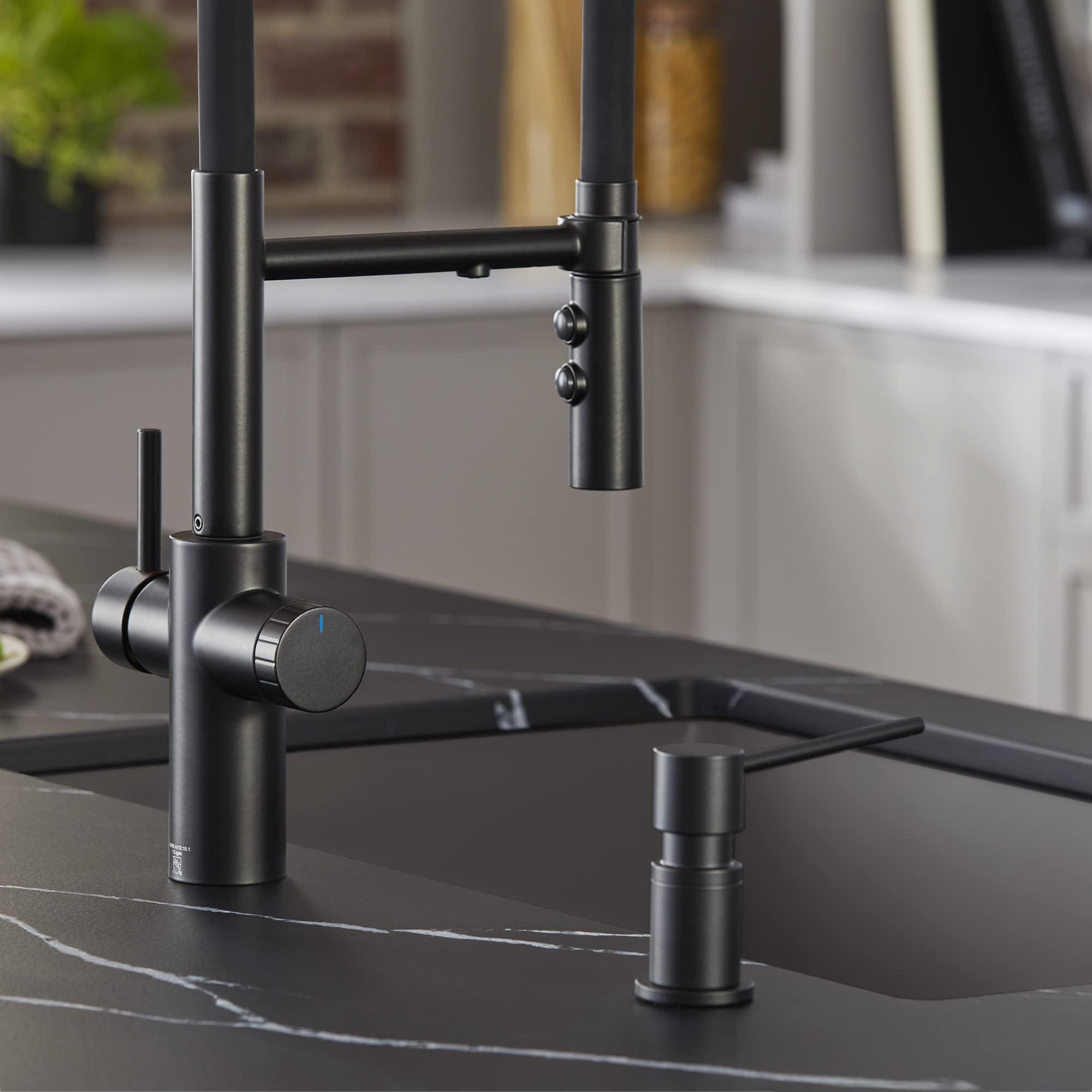 BLANCO BLANCO 443031 LATO Soap Dispenser, Matte Black