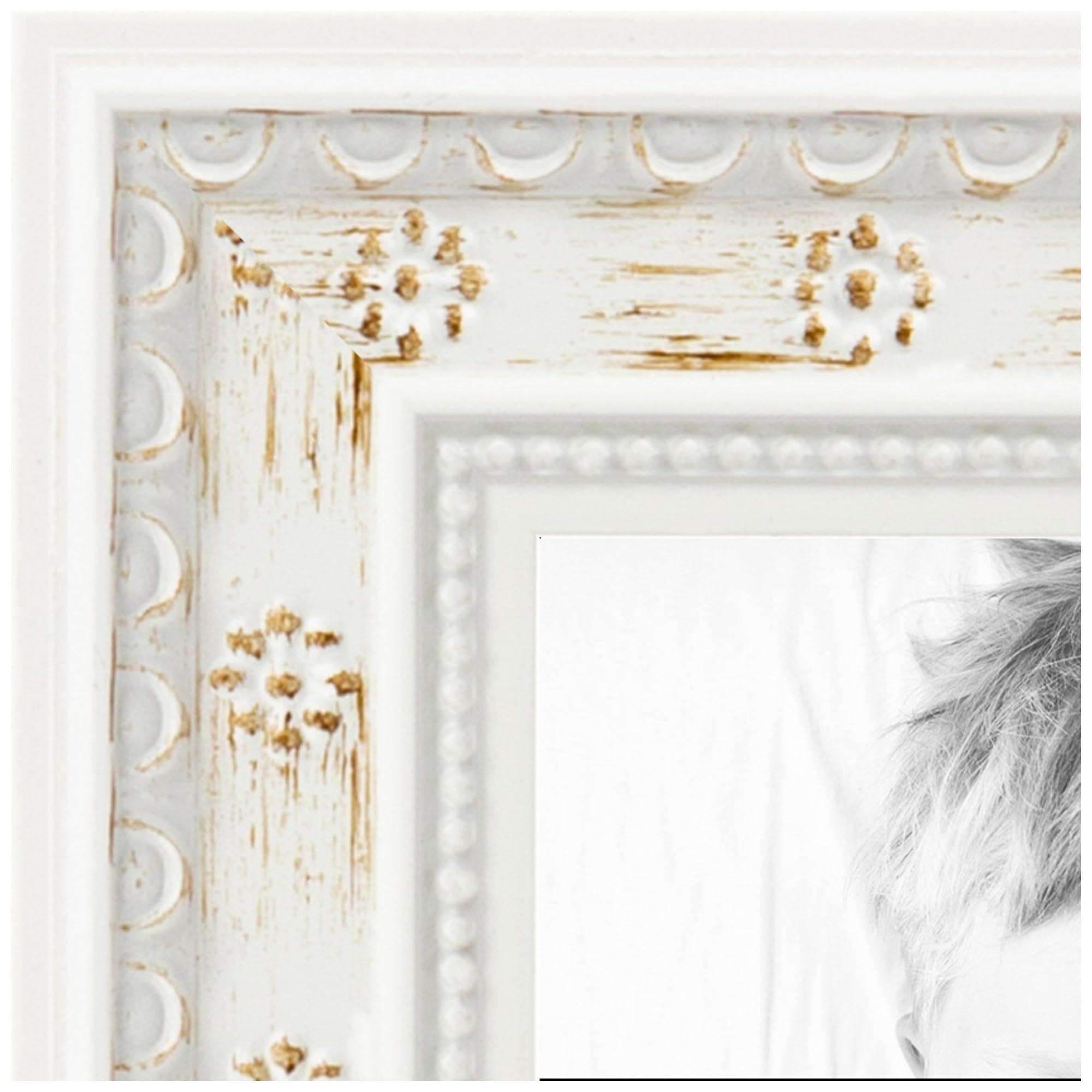 ArtToFrames ArtToFrames 20x30 Inch White Picture Frame, This 0.75 Inch Custom Poster Frame is White - Comes with Economy Acrylic and 1 Backing (WOM5125-20x30)