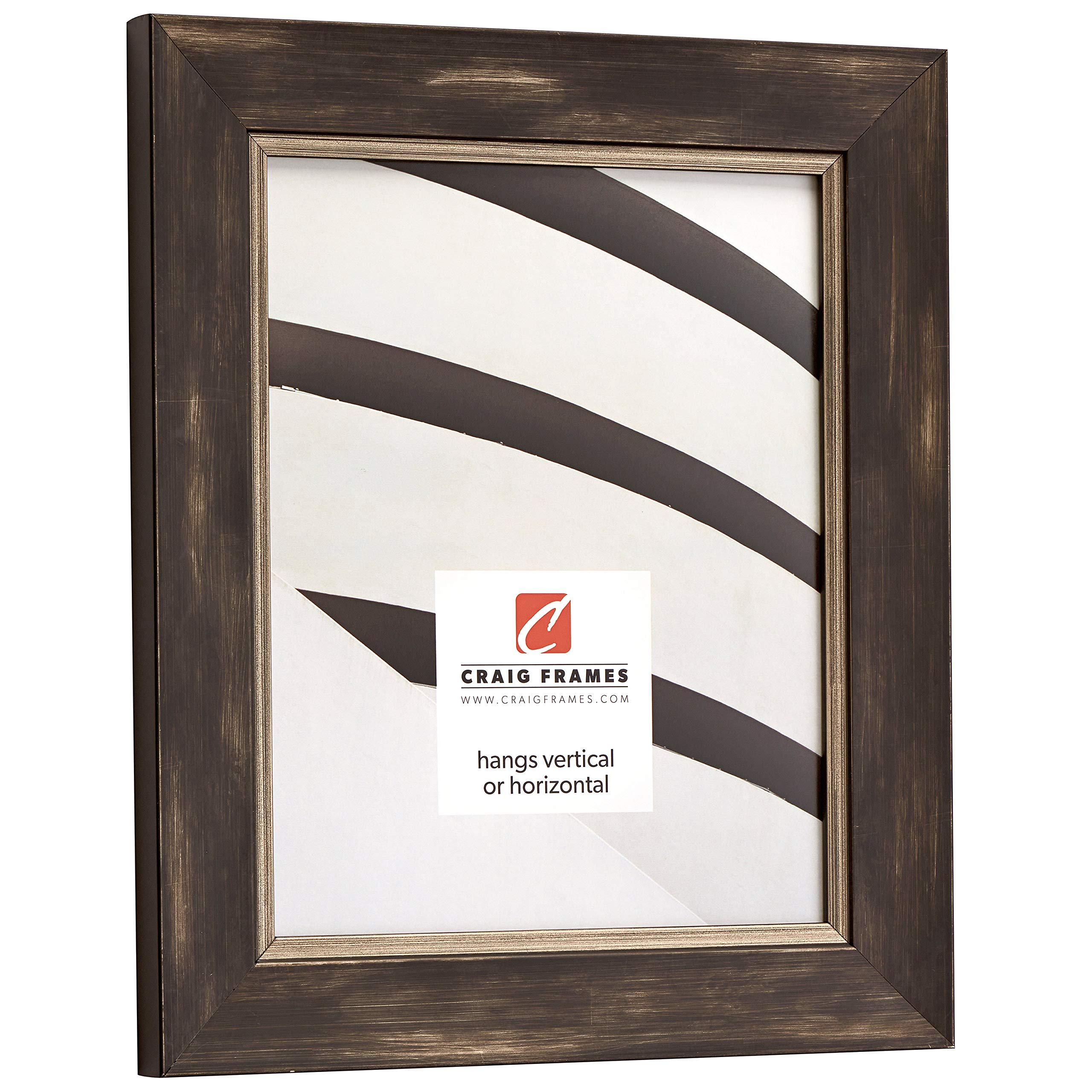 Craig Frames Craig Frames Aristocrat Picture Frame, 24 x 32 Inch, Black and Pewter