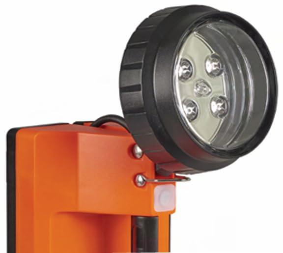 Streamlight Streamlight 45807 E-Flood LiteBox 615-Lumen Rechargeable Flood Beam Lantern with Power Failure Lighting System, AC/DC Charging, Heavy Duty Shoulder Strap, and Mounting Rack, Orange