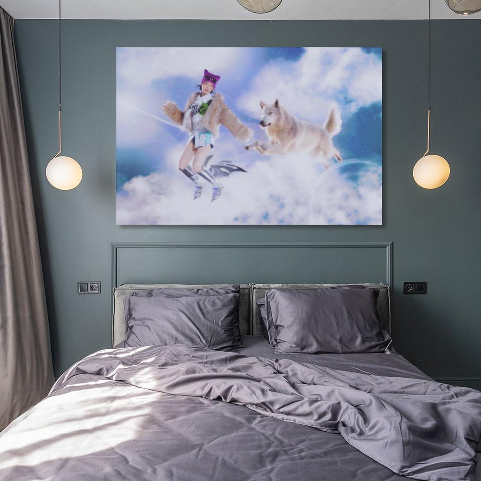 HomeLoft Basics KOREAN COCONA XG SHOOTING STAR MUSIC IDOLES ARTIST Canvas Art Poster And Wall Art Picture Print Modern Family Bedroom Decor Posters 12x18inch(30x45cm)