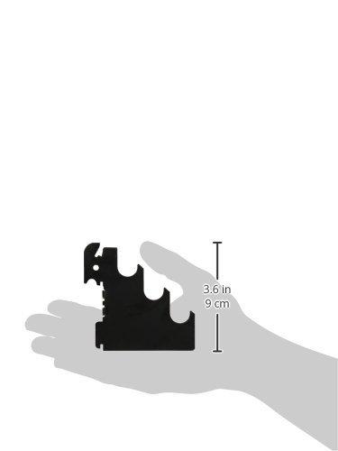 Wall Control Wall Control Slotted Metal Pegboard Rod Bracket Pair Accessory Pack Pegboard and Slotted Tool Board Black