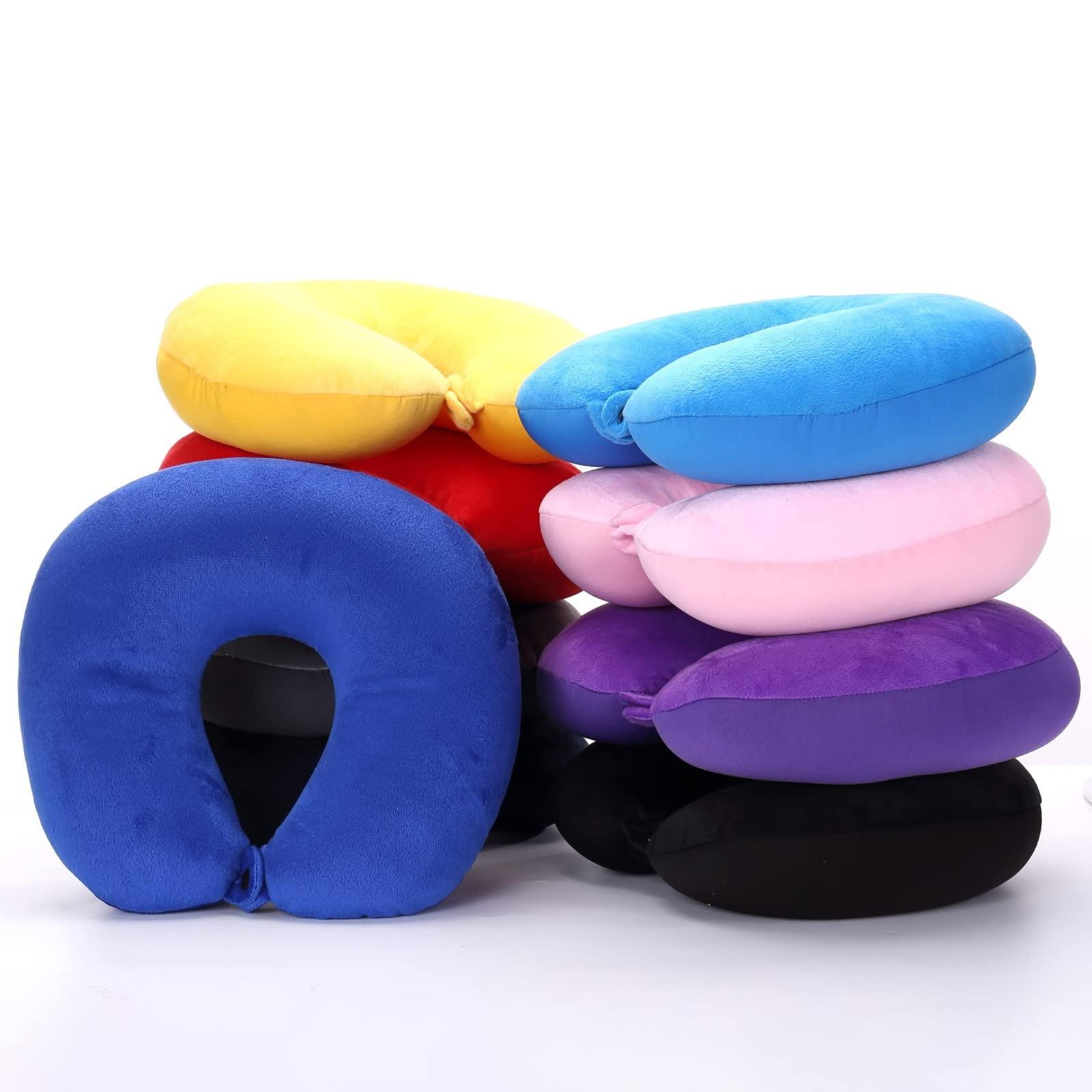 KELINFONG Travel Pillows for Airplanes Memory Foam Neck Pillow for Sleeping Travel Turtle Neck Pillow with Attachable Snap Buttons Outdoor Pillows for Traveling,car,home Recliner ,office Plane Accessories