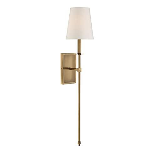 Savoy House Savoy House 9-7144-1-322 Monroe 1-Light Sconce in Warm Brass