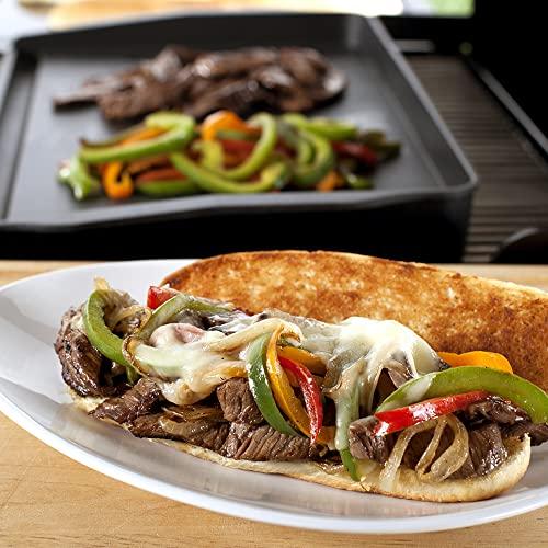 Nordic Ware Nordic Ware 2 Burner Backsplash Griddle, Nonstick