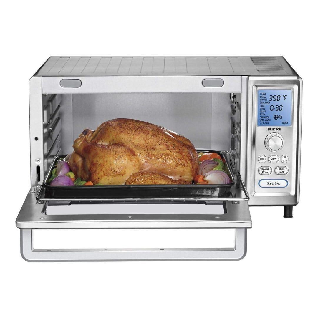 Cuisinart Cuisinart Convection Toaster Oven, Stainless Steel, 16.93\"D x 20.87\"W x 11.42\"H, TOB-260N1