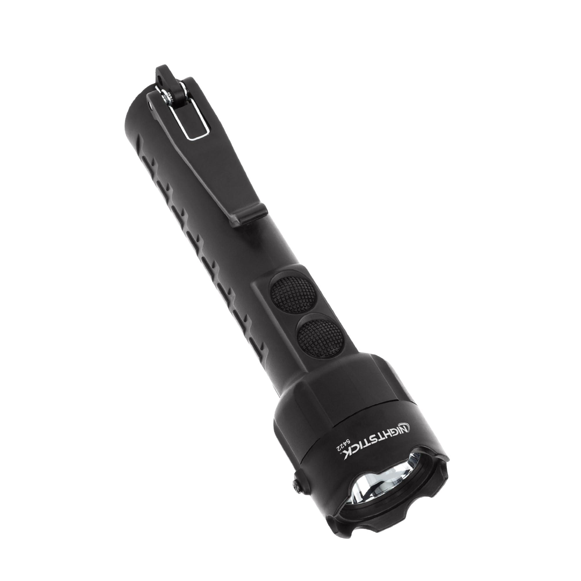 Nightstick Nightstick XPP-5422B 3 AA Intrinsically Safe Permissible Dual-Light Flashlight, Black