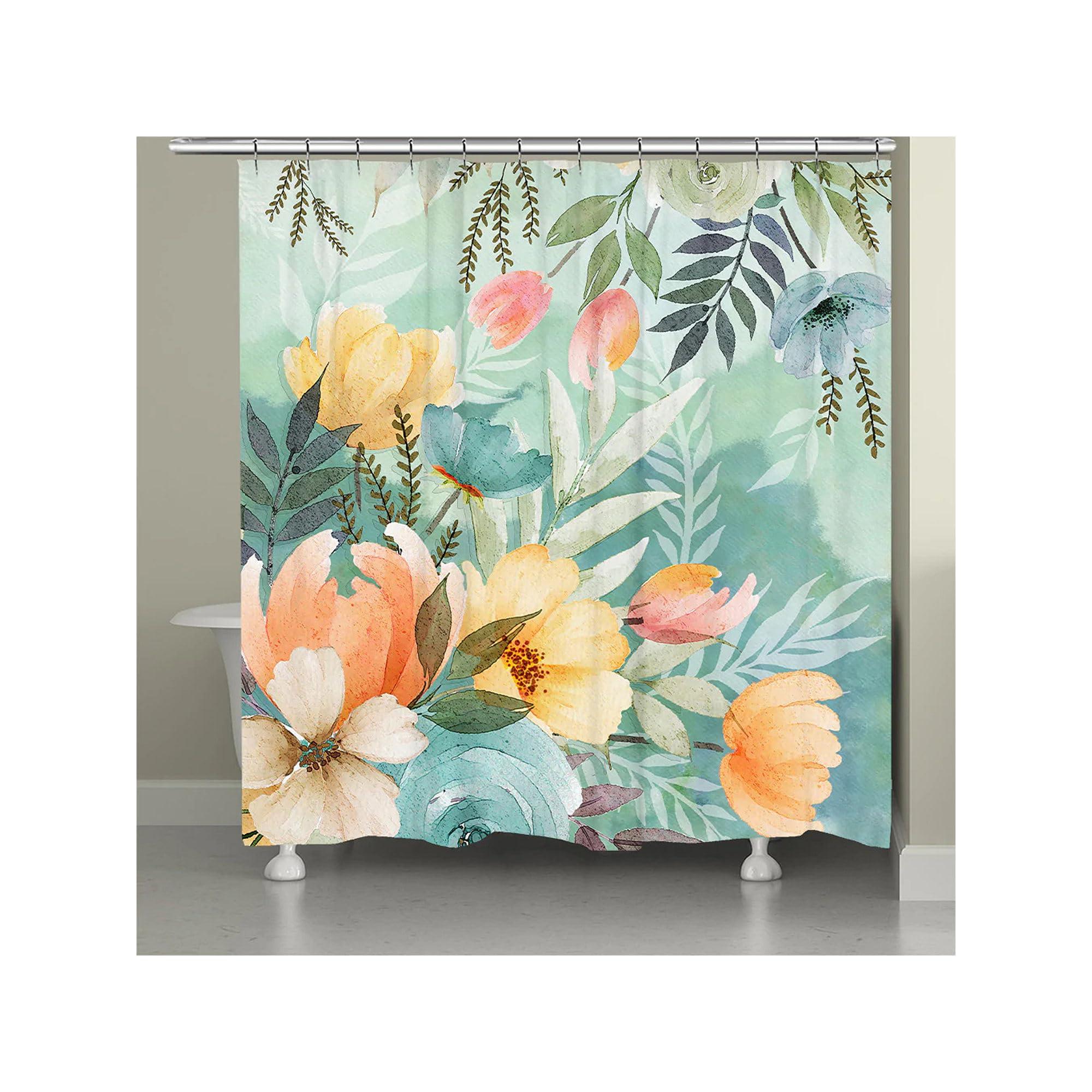 Laural Home Laural Home Tranquil Botanicals Shower Curtain