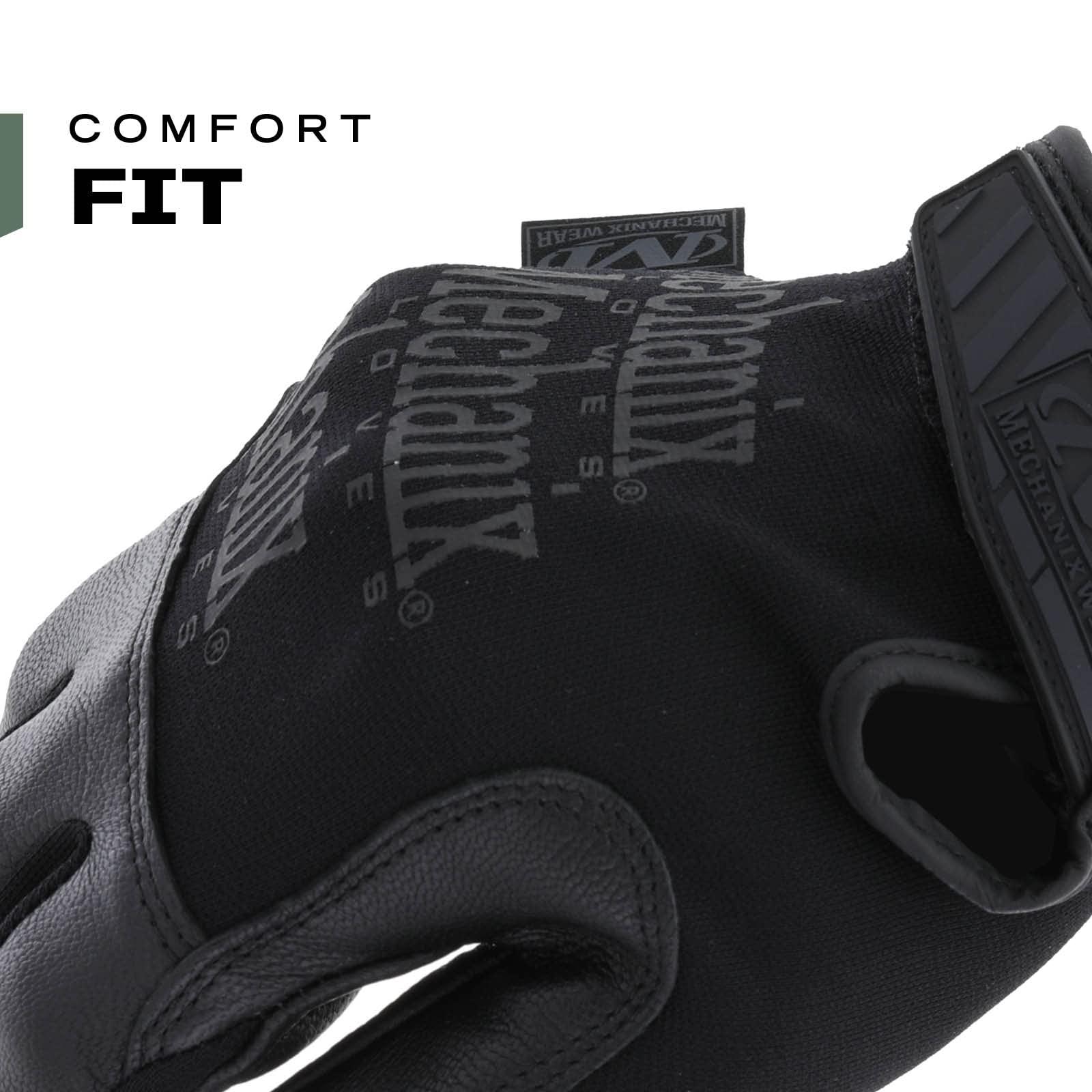 Mechanix Wear Mechanix Wear: Tactical Specialty Recon Covert Work Gloves(Small,All Black)