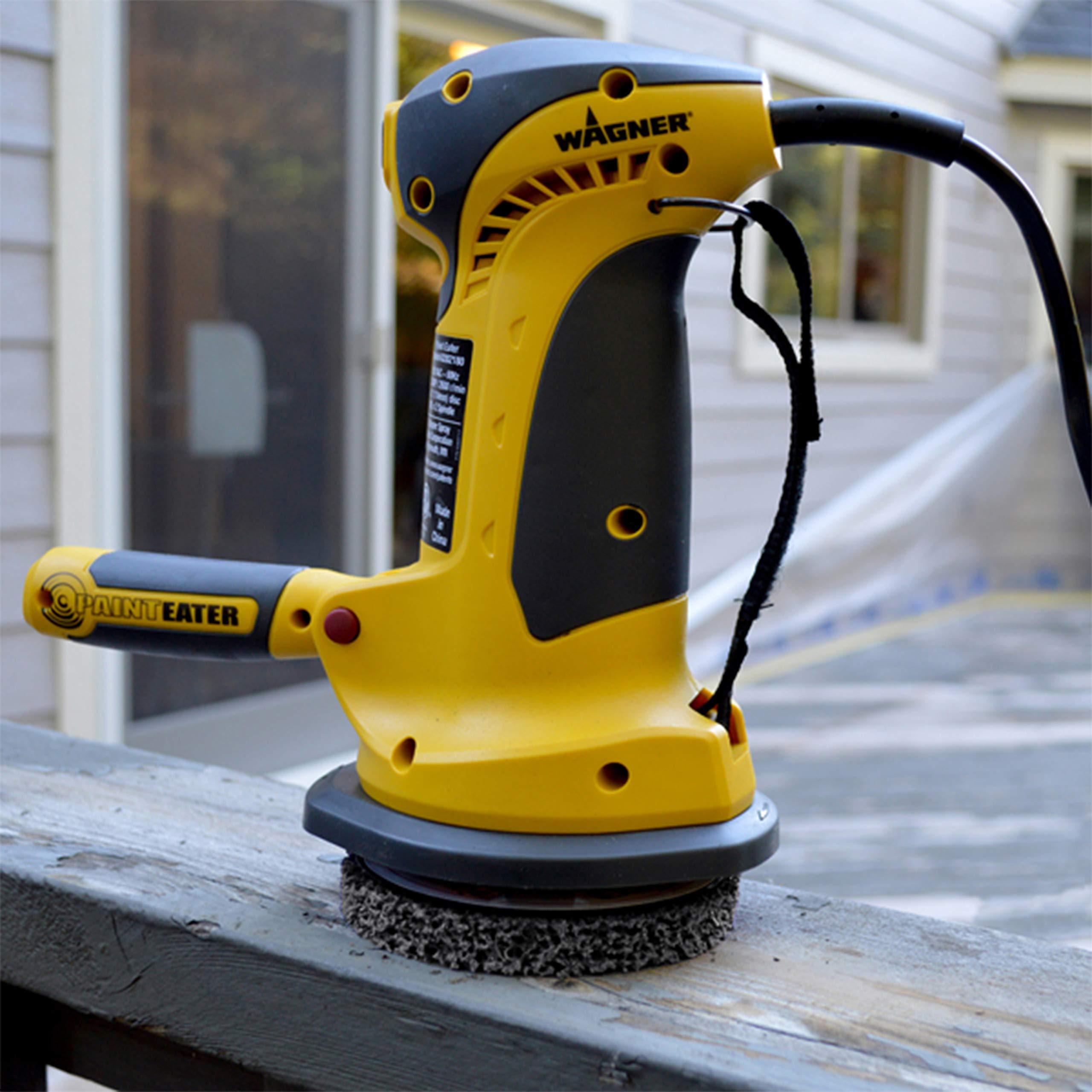 Wagner Spraytech Wagner Spraytech 0513040 PaintEater Electric Palm Grip Paint Removal Sanding Kit, Orbital Disc Sander