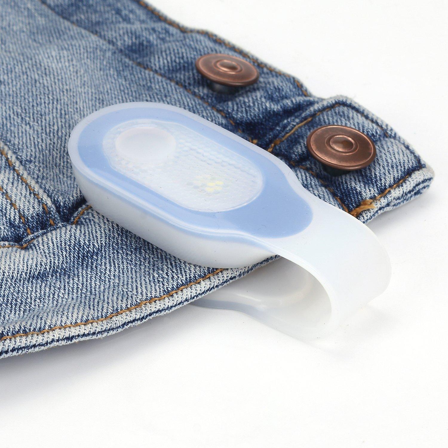 Alonefire ALONEFIRE LED Flashlights Clip on Flashlight Safely Nursing Night Shift Light Hands Free Strong Magnetic to Grip Clothing with Keychain Flashlight for Nurses Backpack Shirt Badge Outdoor Emergency