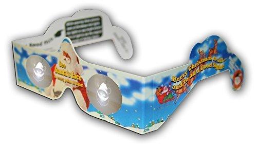 3Dstereo Glasses 10 3D Christmas Glasses - Holiday Specs Turn Holiday Lights into Magical Images