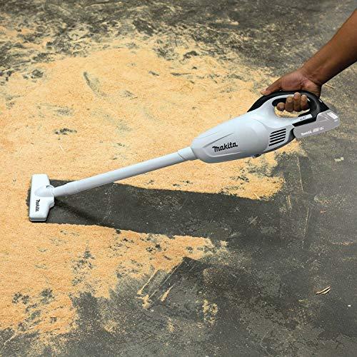 Makita Makita XLC02ZW 18V LXT Lithium-Ion Compact Cordless Vacuum, Tool Only, White