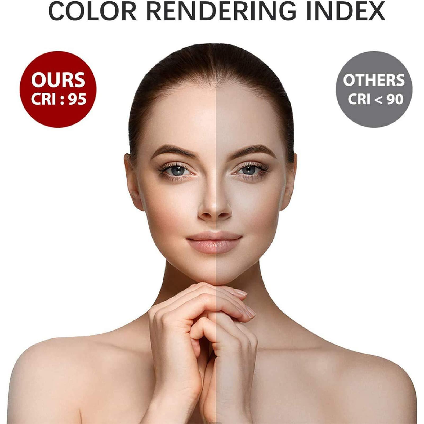 VinAmy Bathroom Mirror LED Bathroom Vanity Mirror,Dimmable LED Bathroom Wall Mounted Makeup Mirror,Anti Fog Wall Mount LED Lighted Bathroom Mirror,Vertical & Horizontal,24x32inch (24x32inch),Bathroom Mirror