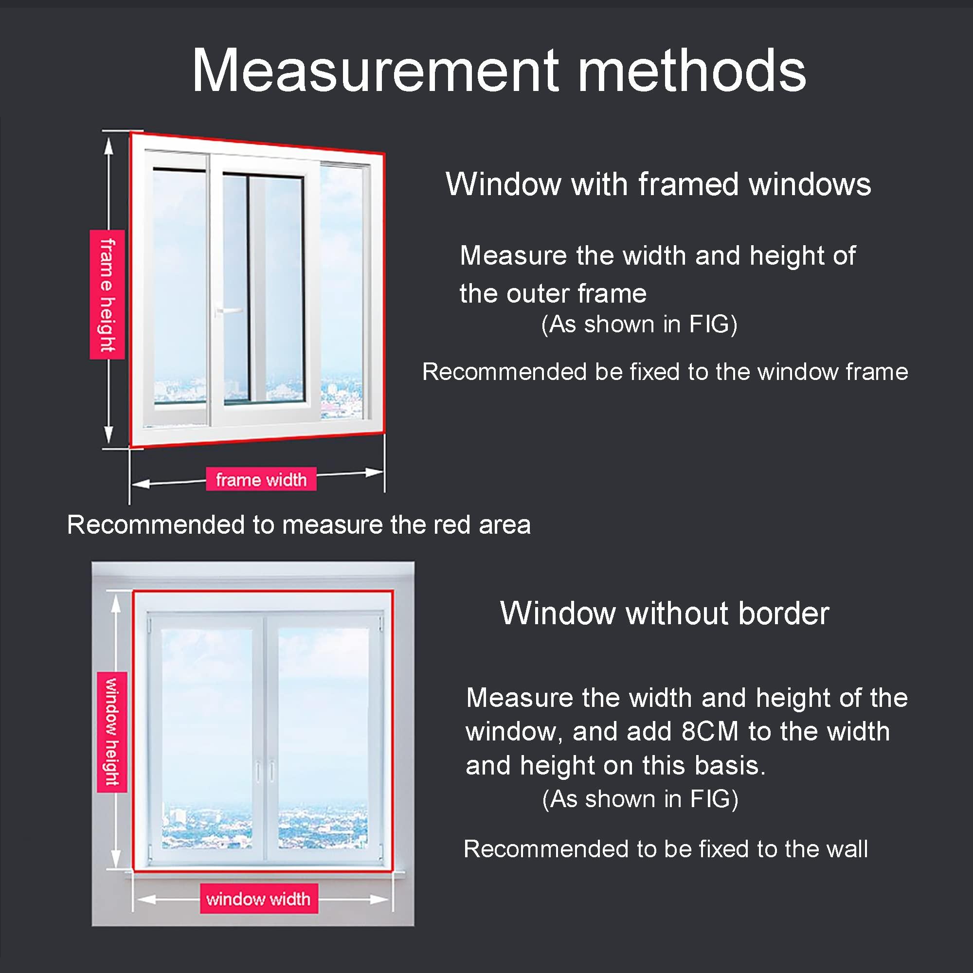 SOLDAX Thermal Insulated Curtain, Blackout Curtains,Privacy Screen,Curtain for Window,Waterproof,Warmth Retention Curtain,Windproof,for Air Conditioner Room,Heater Room, Living Room,Custom Size