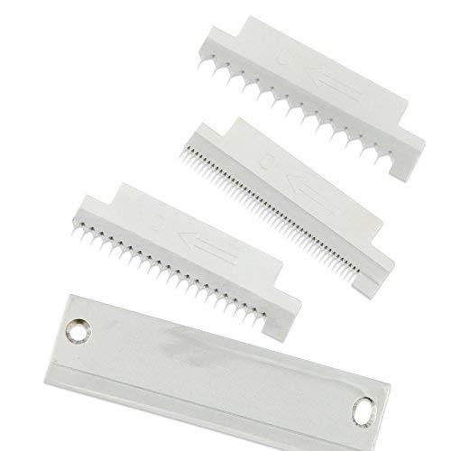 Benriner Benriner Mandoline Slicer with 4 Blades, Japanese Stainless Steel, BPA Free, 12.75 x 3.625-Inches, Beige