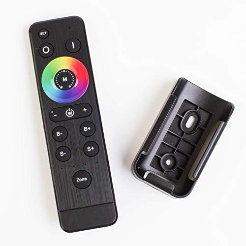 LEDUPDATES LEDUPDATES RGB, RGBW LED Light Controller, CCT Dual Color, Single Color, 4 in 1 for LED Strip Light, Module, Under Cabinet, Puck (4 in 1 RGB W Controller + Remote)