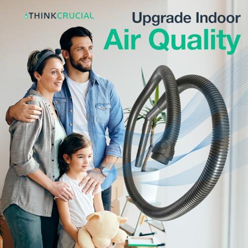 Crucial Vacuum Think Crucial Replacement - Vacuum Cleaner Hose Part Compatible With Eureka Mighty Mite Hose - 13 x 10.5 x 3 - Vacuum Tube Hose Fits Models 3670 3672 3673 3674 3676 3682 Series, Part 60289-1 (1 Pack)