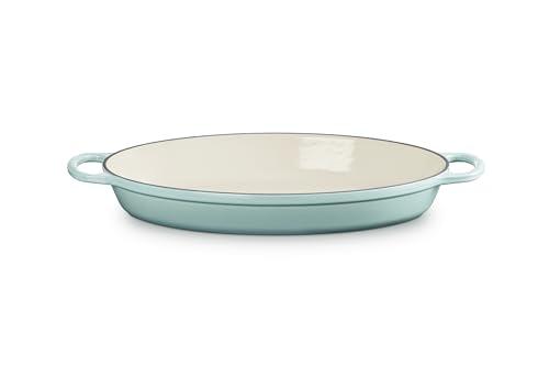 Le Creuset Le Creuset Enameled Cast Iron Signature Oval Baker, 3qt. Sea Salt