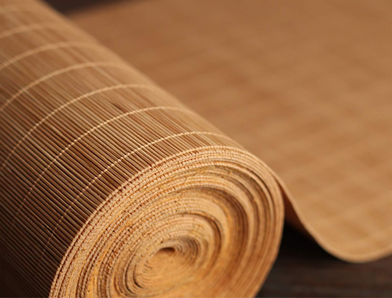 Table Runner Table Runner 10-90cm Wide Bamboo, Japanese Style Placemat Non Slip Insulation Table Mats for Kitchen Dining Tea Table, Wipe Clean (Size : 80300cm)