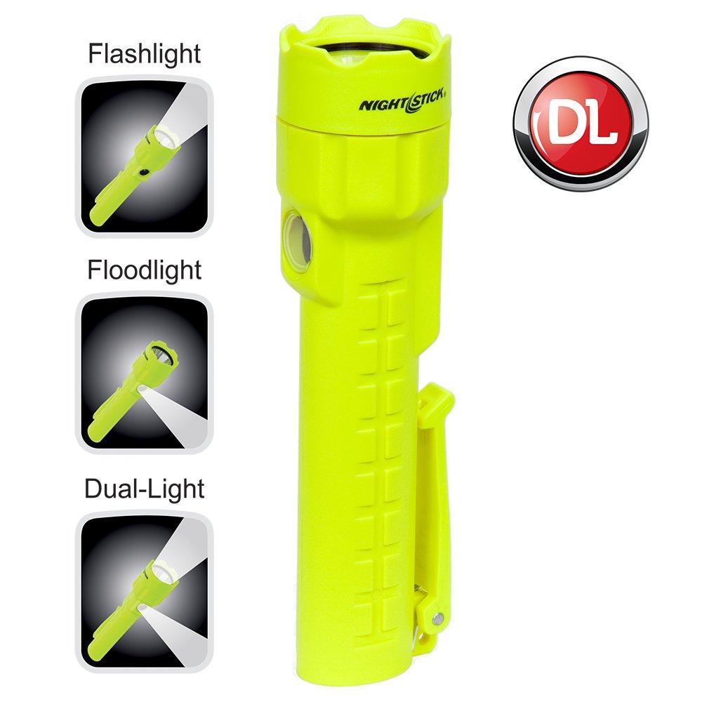 Nightstick Nightstick XPP-5422G 3 AA Intrinsically Safe Permissible Dual-Light Flashlight, Green