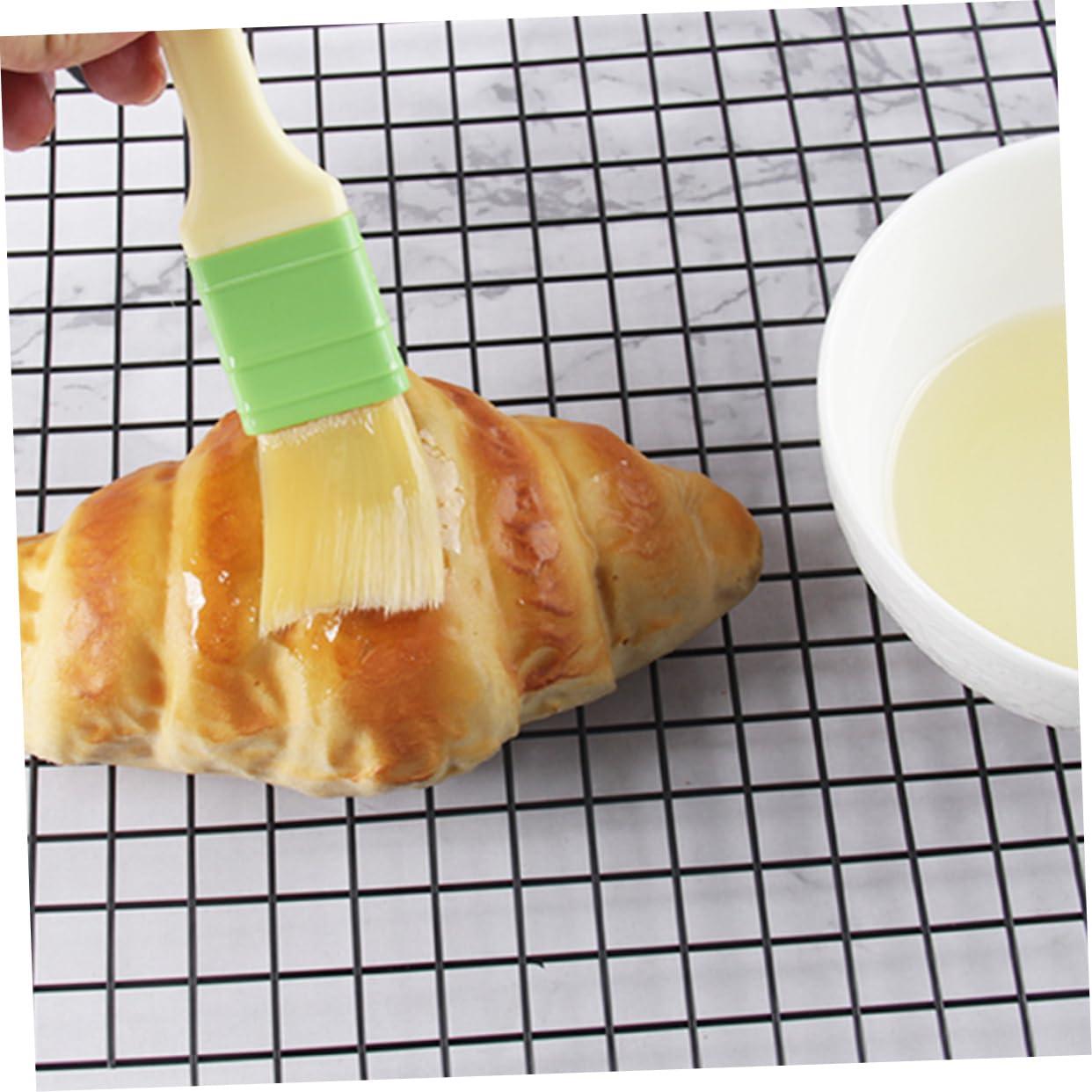 OKUMEYR OKUMEYR 3-Pc Set Dish Bbq Brush Basting Brush Plastic Basting Oil Brush Safe Baking Spatula