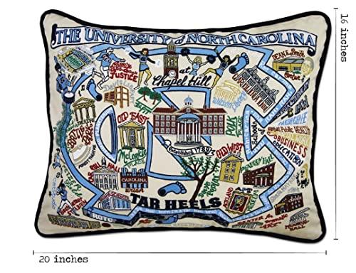 Catstudio Catstudio University of North Carolina Collegiate Embroidered Decorative Throw Pillow