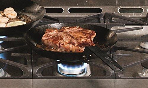 Lodge Lodge Carbon Steel Skillet, Pre-Seasoned, 10-inch , Black