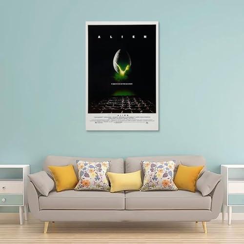 stonek stonek Alien Movie Poster for Room Aesthetic Canvas Wall Art Bedroom Decor 12x18inch(30x45cm), Unframe-style-9