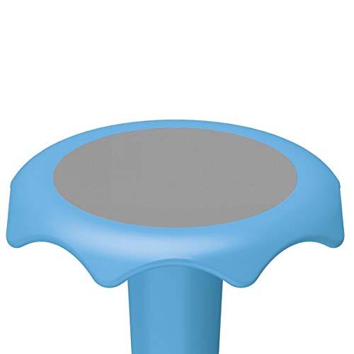 VS America VS America Hokki Stool, Flexible Ergonomic Seating Stool for Kids and Adults, 20" Seat Height, Light Blue